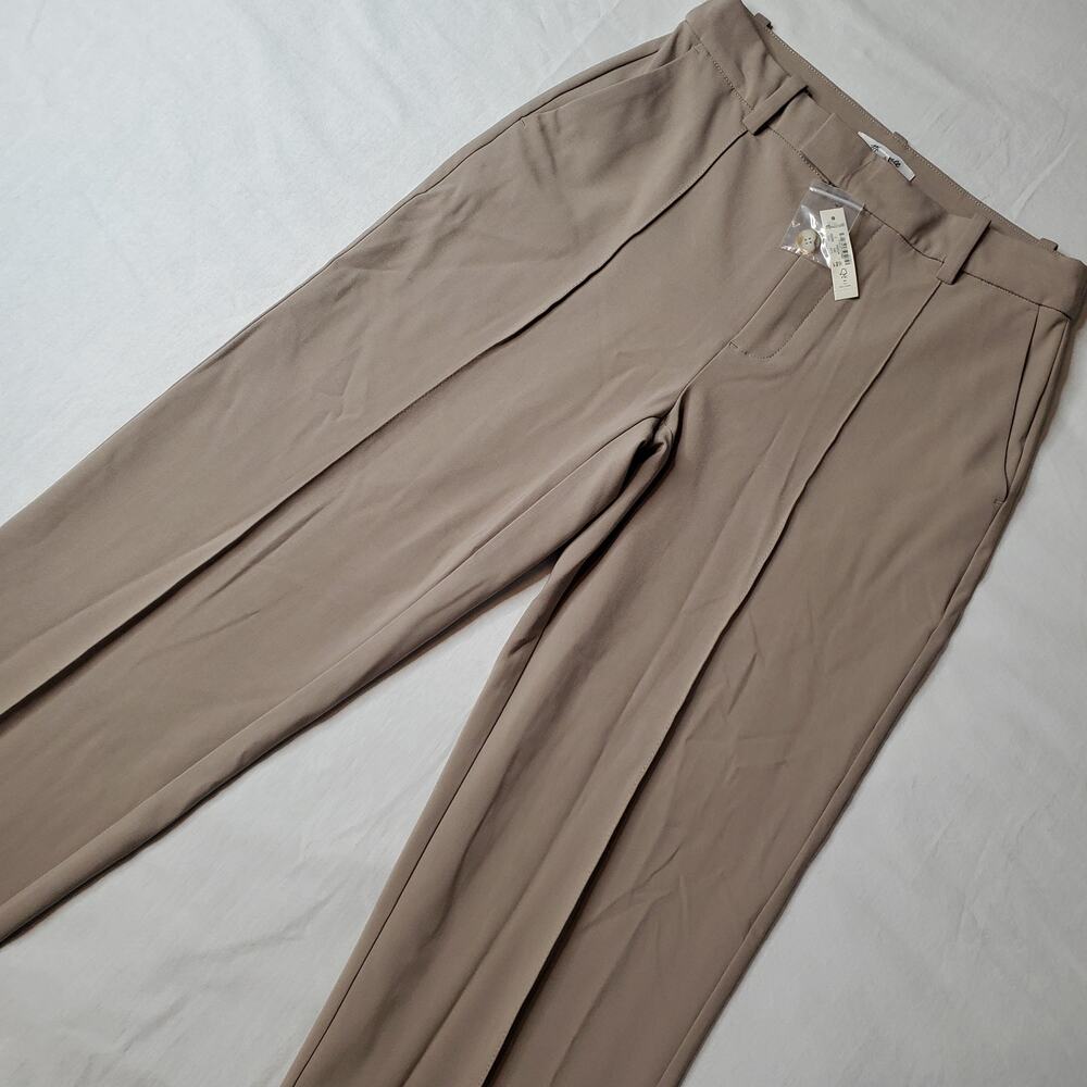 Madewell Womens Size 2 NWT The Fairbanks Slim Tapered Pants Gray N0085